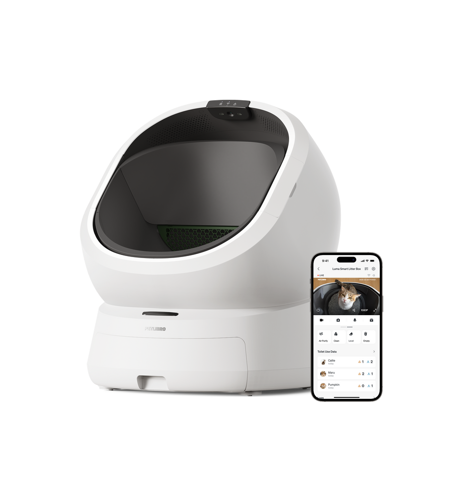 Luma Smart Litter Box with Wet Feeder