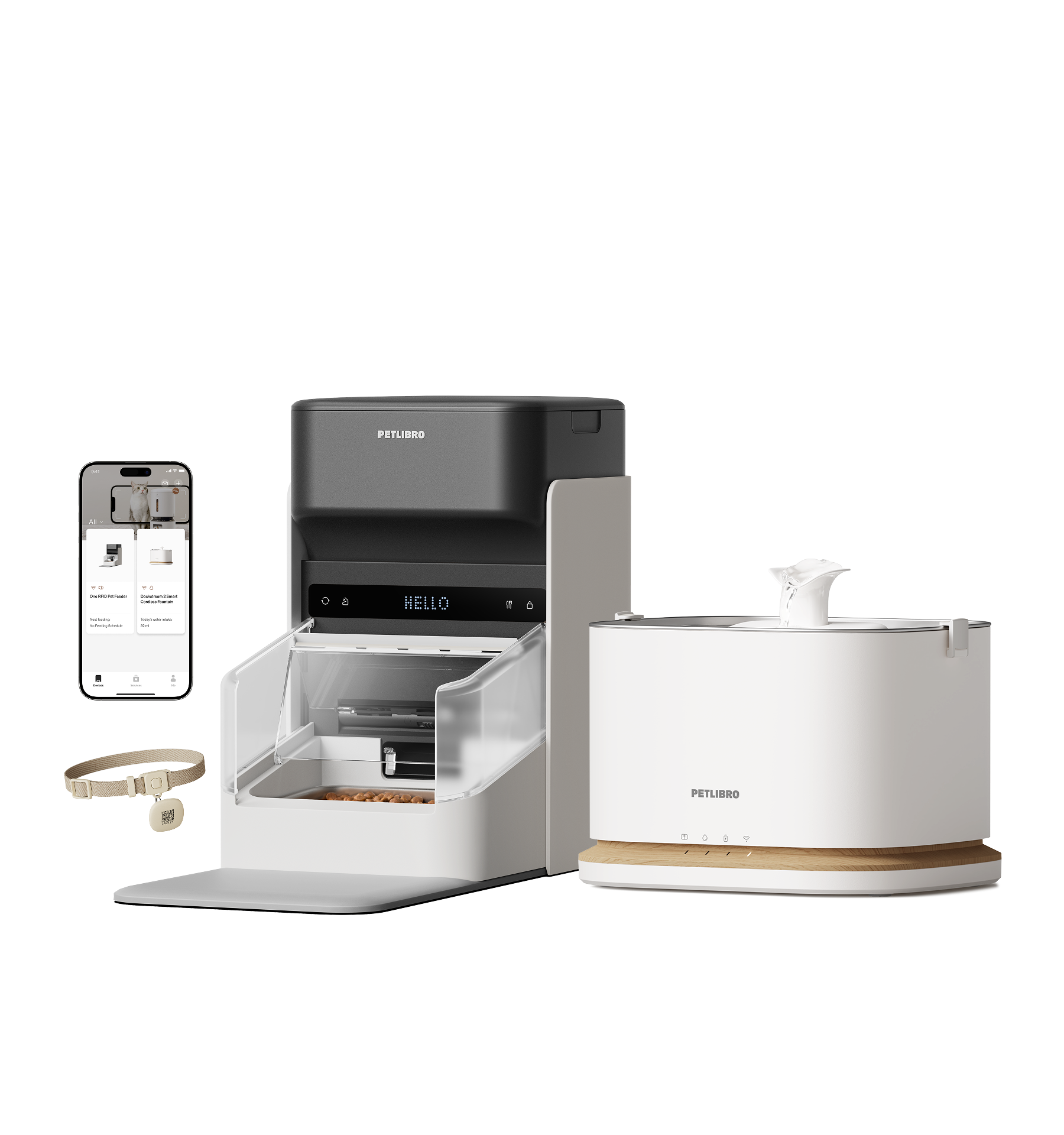 RFID Feeder & Dockstream 2 Fountain Bundle